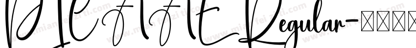 PICAAE Regular字体转换